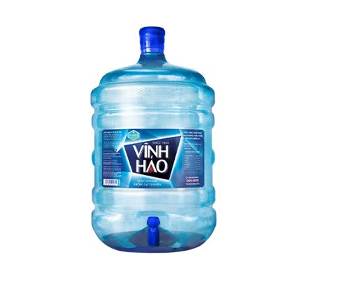 Nước khoáng không ga tự nhiên Vĩnh Hão - Bình Vòi 20L